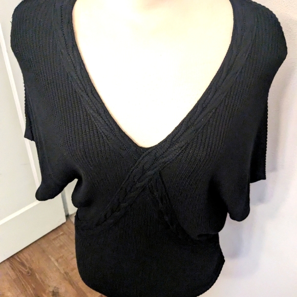 Buffalo David Button Black Sweater size M - Picture 3 of 10